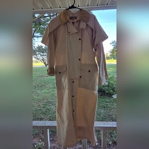 Men's Cream Raincoat